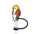 10 Pieces Cute Cartoon Silica Gel Straw Decorative Cap 1 Piece