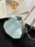 Apple Gold Apple Silver Square Gold Arylic Solid Color Round Evening Bags