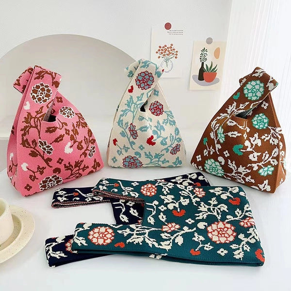 Women'S Medium Polyester Color Block Cute Streetwear Square Open Tote Bag