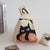 Women'S Medium Polyester Color Block Cute Streetwear Square Open Tote Bag