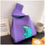Women'S Medium Polyester Color Block Cute Streetwear Square Open Tote Bag