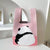Women'S Medium Polyester Color Block Cute Streetwear Square Open Tote Bag