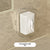 Tissue Box Wall-Mounted Facial Tissue Wash Towel Storage Toilet Bathroom Kitchen Inverted Tissue Box Light Luxury Transparent