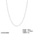 1 Piece 12*6Mm 45Cm 304 Stainless Steel Zircon Heart Shape Jewelry Accessories Pendant Chain