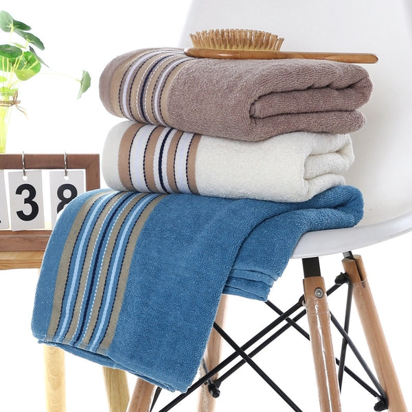 Cotton Bath Towel Household Soft Thickened Cotton Towel Quilt 70*140 Gift Gift Box Export Factory
