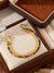 Minimalist Classic Style Flower 304 Stainless Steel Stainless Steel Bracelets In Bulk