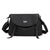 Men'S Medium Nylon Solid Color Streetwear Square Lock Clasp Shoulder Bag