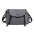 Men'S Medium Nylon Solid Color Streetwear Square Lock Clasp Shoulder Bag