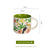 High Color Value Flower Color Glaze Ceramic Mug Mug Home Large Capacity Breakfast Cup Business National Day Gift Logo