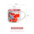 High Color Value Flower Color Glaze Ceramic Mug Mug Home Large Capacity Breakfast Cup Business National Day Gift Logo