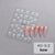 Bow Nail Art Sticker Relief Stereo Cute Girl'S Heart Pink White Ribbon Bow Nail Sticker Decoration