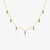 925 Sterling Silver Zircon Inlay Cross Pendant Necklace