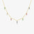 925 Sterling Silver Zircon Inlay Cross Pendant Necklace