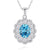1 Piece 925 Sterling Silver 925 Sterling Silver Oval-Cut Lab-Grown Diamond
