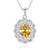 1 Piece 925 Sterling Silver 925 Sterling Silver Oval-Cut Lab-Grown Diamond