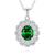 1 Piece 925 Sterling Silver 925 Sterling Silver Oval-Cut Lab-Grown Diamond