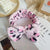 Leopard Stripe Bow Hair Band Women'S Face Washing Sports Hair Band Coral Fleece Hair Accessories
