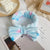 Leopard Stripe Bow Hair Band Women'S Face Washing Sports Hair Band Coral Fleece Hair Accessories