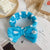 Leopard Stripe Bow Hair Band Women'S Face Washing Sports Hair Band Coral Fleece Hair Accessories