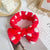 Leopard Stripe Bow Hair Band Women'S Face Washing Sports Hair Band Coral Fleece Hair Accessories
