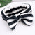 Leopard Stripe Bow Hair Band Women'S Face Washing Sports Hair Band Coral Fleece Hair Accessories