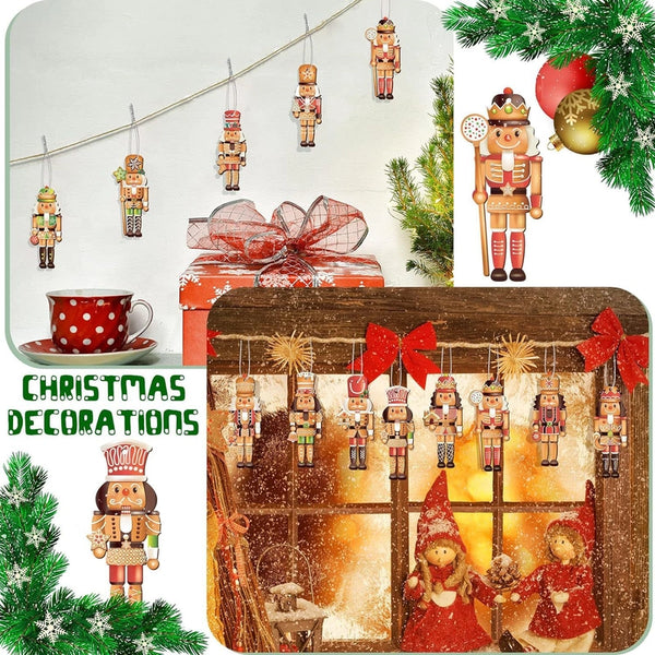 Christmas Cartoon Style Pastoral Minimalist Wood