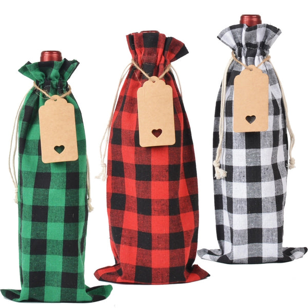 Christmas Basic Lattice Hemp Rope Daily Party