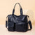 Women'S Pu Leather Solid Color Streetwear Square Zipper Handbag Crossbody Bag