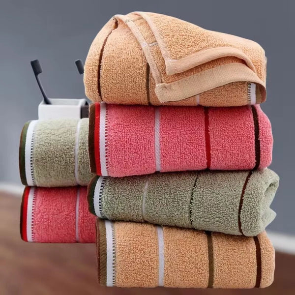 Gaoyang Towel Household Absorbent Dark Cotton Towel Adult Thickened Soft Stall Towel Factory