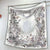 90Cm * 90Cm Hangzhou High Quality Twill Forged Large Square Scarf Fashion Printed Scarf Sunscreen Shawl Scarf