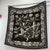 90Cm * 90Cm Hangzhou High Quality Twill Forged Large Square Scarf Fashion Printed Scarf Sunscreen Shawl Scarf