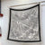 90Cm * 90Cm Hangzhou High Quality Twill Forged Large Square Scarf Fashion Printed Scarf Sunscreen Shawl Scarf