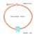 Ins European And American New Colorful Cute Tooth Shape Titanium Steel Bracelet Niche Design Personality All-Match 18K Bracelet