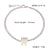 Ins European And American New Colorful Cute Tooth Shape Titanium Steel Bracelet Niche Design Personality All-Match 18K Bracelet