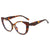 New Fashion Retro Cat Eye Personality Entry Lux Tr Anti-Blue Ray Plain Glasses Internet Celebrity Same Glasses Rim