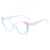 New Fashion Retro Cat Eye Personality Entry Lux Tr Anti-Blue Ray Plain Glasses Internet Celebrity Same Glasses Rim
