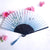3 Pieces Ancient Style Folding Fan Female Classical Tassel Silk Fan Chinese Style Small Fan Portable Dance Craft National Fashion Fan Student Fan