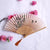 3 Pieces Ancient Style Folding Fan Female Classical Tassel Silk Fan Chinese Style Small Fan Portable Dance Craft National Fashion Fan Student Fan