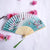 3 Pieces Ancient Style Folding Fan Female Classical Tassel Silk Fan Chinese Style Small Fan Portable Dance Craft National Fashion Fan Student Fan