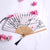 3 Pieces Ancient Style Folding Fan Female Classical Tassel Silk Fan Chinese Style Small Fan Portable Dance Craft National Fashion Fan Student Fan