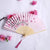 3 Pieces Ancient Style Folding Fan Female Classical Tassel Silk Fan Chinese Style Small Fan Portable Dance Craft National Fashion Fan Student Fan