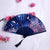 3 Pieces Ancient Style Folding Fan Female Classical Tassel Silk Fan Chinese Style Small Fan Portable Dance Craft National Fashion Fan Student Fan
