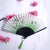 3 Pieces Ancient Style Folding Fan Female Classical Tassel Silk Fan Chinese Style Small Fan Portable Dance Craft National Fashion Fan Student Fan