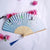3 Pieces Ancient Style Folding Fan Female Classical Tassel Silk Fan Chinese Style Small Fan Portable Dance Craft National Fashion Fan Student Fan
