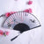 3 Pieces Ancient Style Folding Fan Female Classical Tassel Silk Fan Chinese Style Small Fan Portable Dance Craft National Fashion Fan Student Fan