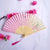 3 Pieces Ancient Style Folding Fan Female Classical Tassel Silk Fan Chinese Style Small Fan Portable Dance Craft National Fashion Fan Student Fan
