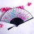 3 Pieces Ancient Style Folding Fan Female Classical Tassel Silk Fan Chinese Style Small Fan Portable Dance Craft National Fashion Fan Student Fan