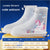 Children'S Rain Shoes Outer Wear Waterproof Non-Slip Boys' And Girls' Rain Shoes Foot Cover Primary School Students' Thickened Wear-Resistant Rain Shoes