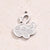 1 Piece 10X9Mm 16X13Mm 22X13Mm Hole 1~1.9Mm 304 Stainless Steel 18K Gold Plated Swan Footprint Snake Polished Jewelry Accessories Pendant
