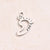 1 Piece 10X9Mm 16X13Mm 22X13Mm Hole 1~1.9Mm 304 Stainless Steel 18K Gold Plated Swan Footprint Snake Polished Jewelry Accessories Pendant